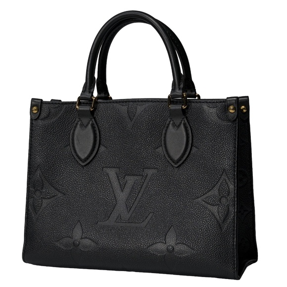 Louis Vuitton Empreinte Monogram Giant Onthego PM Black - Picture 1 of 8